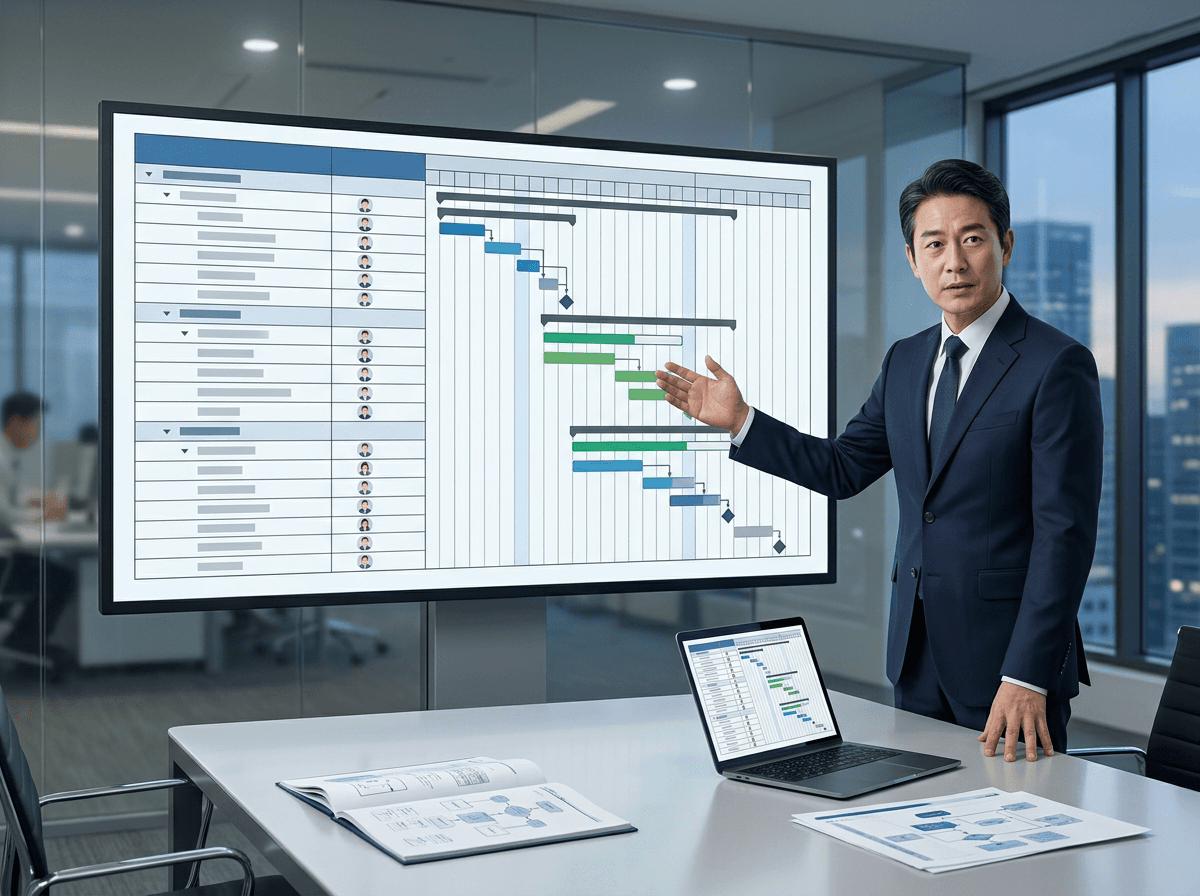 WBS PPT 템플릿