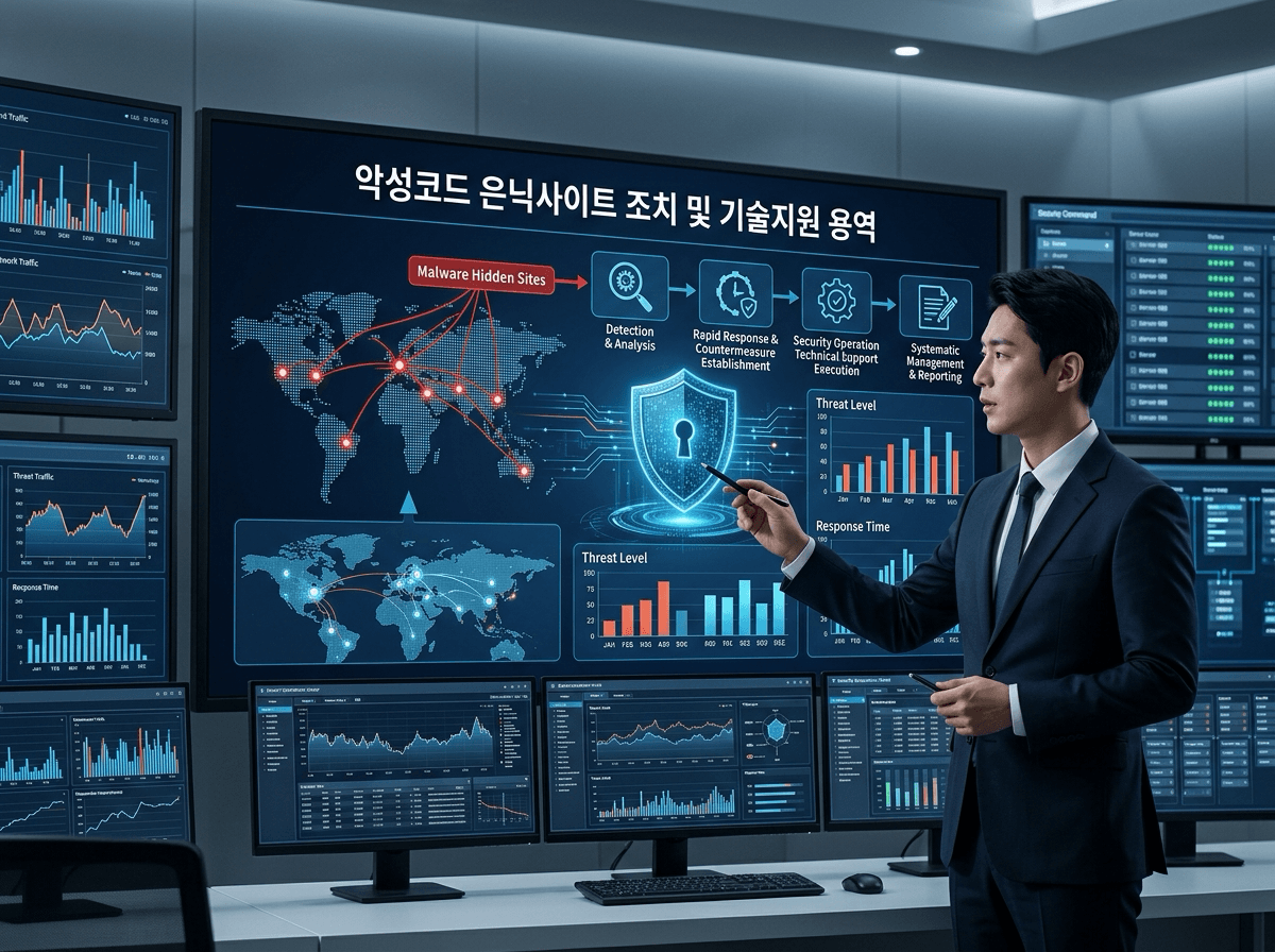 악성코드 은닉사이트 조치 및 기술지원 용역 (PDF 버전)
