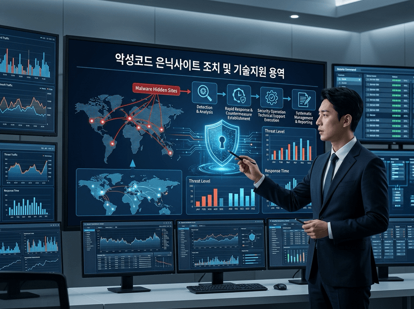악성코드 은닉사이트 조치 및 기술지원 용역 (PDF 버전)